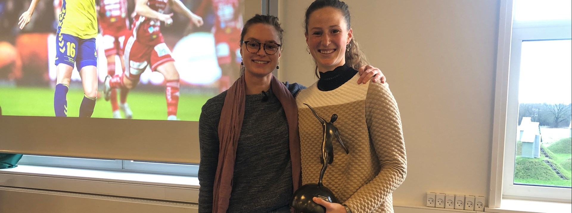 Årets Gjensidige Kvindeligaspiller 2019 Nicoline Sørensen (2)